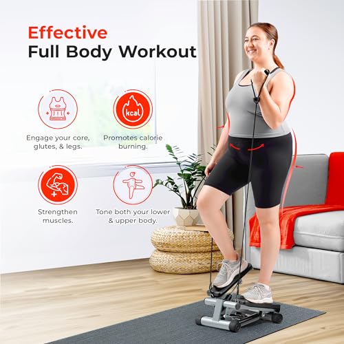 Sunny Health & Fitness Mini Stepper for Home Workout